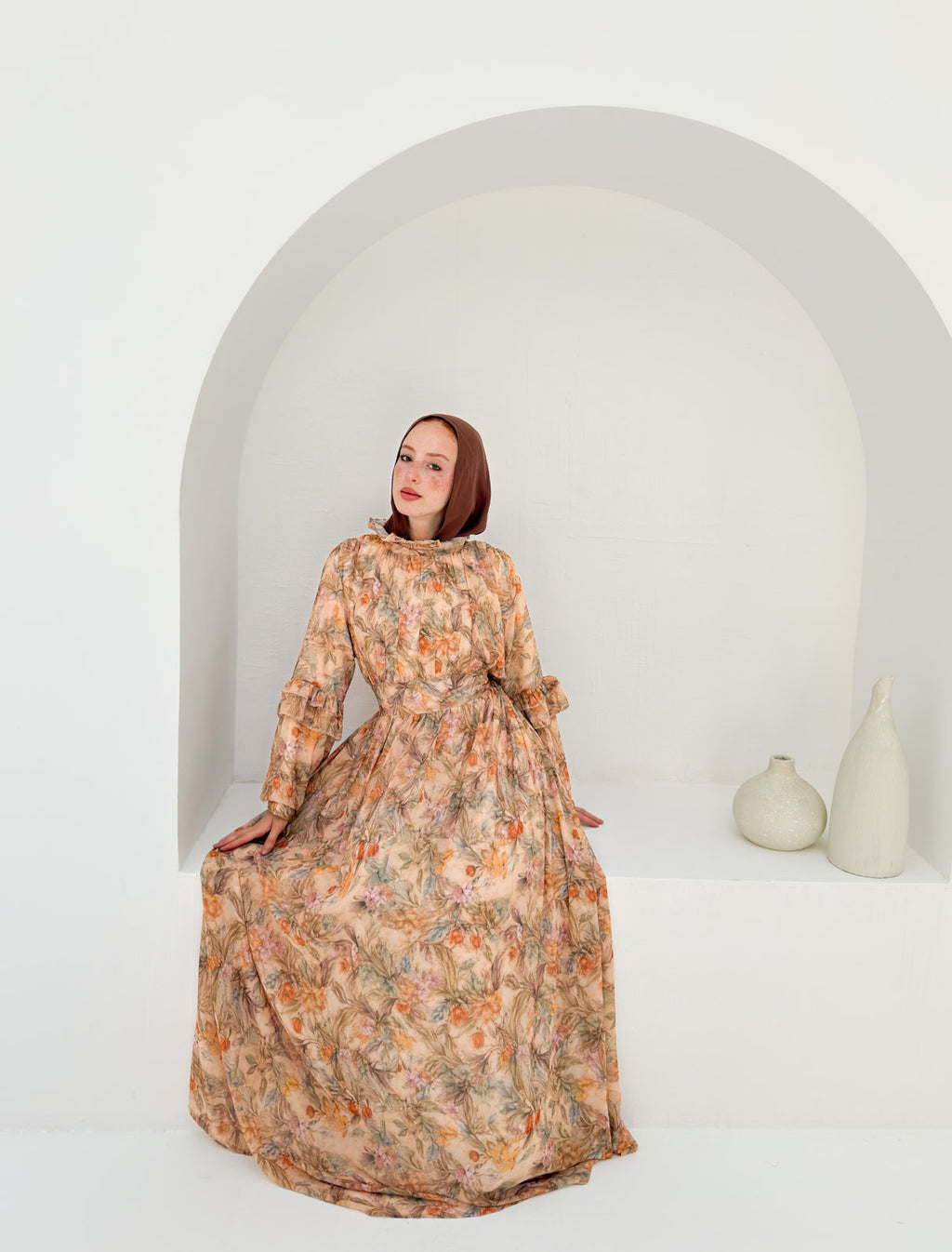 Brown Vintage Dress