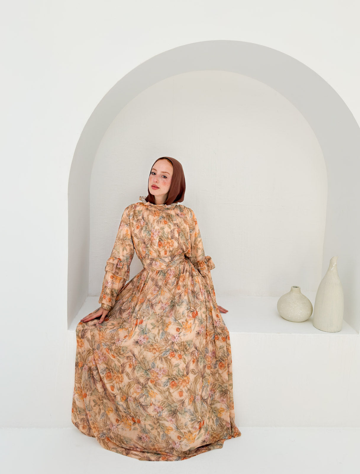 Brown Vintage Dress