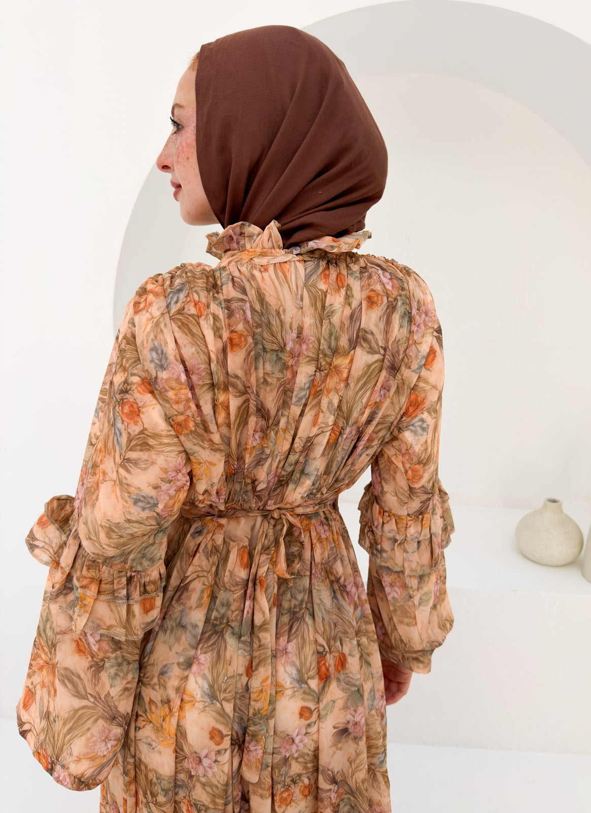 Brown Vintage Dress